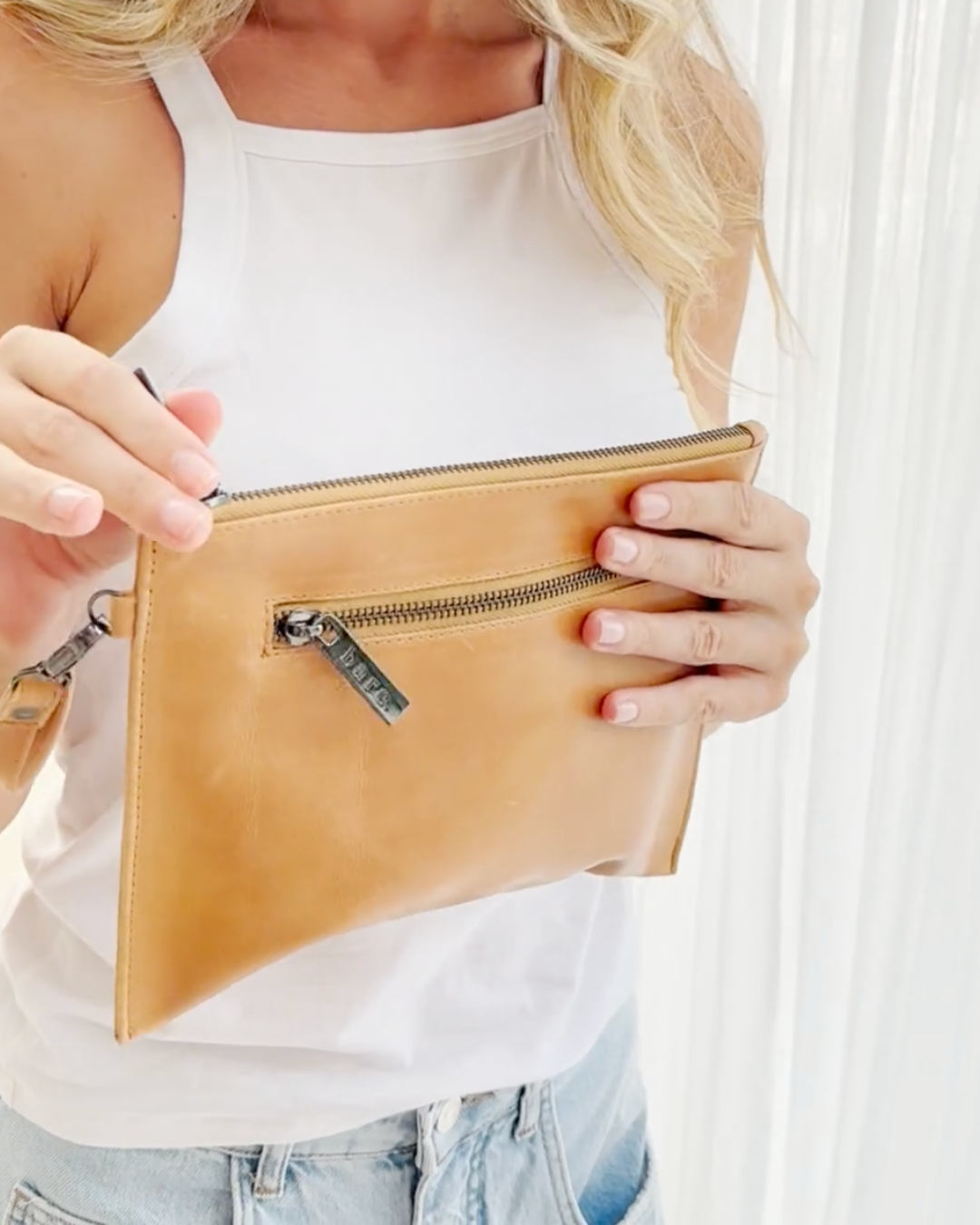 Coco Clutch - BARE Leather