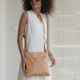 Almond Bare Leather Betty Bag