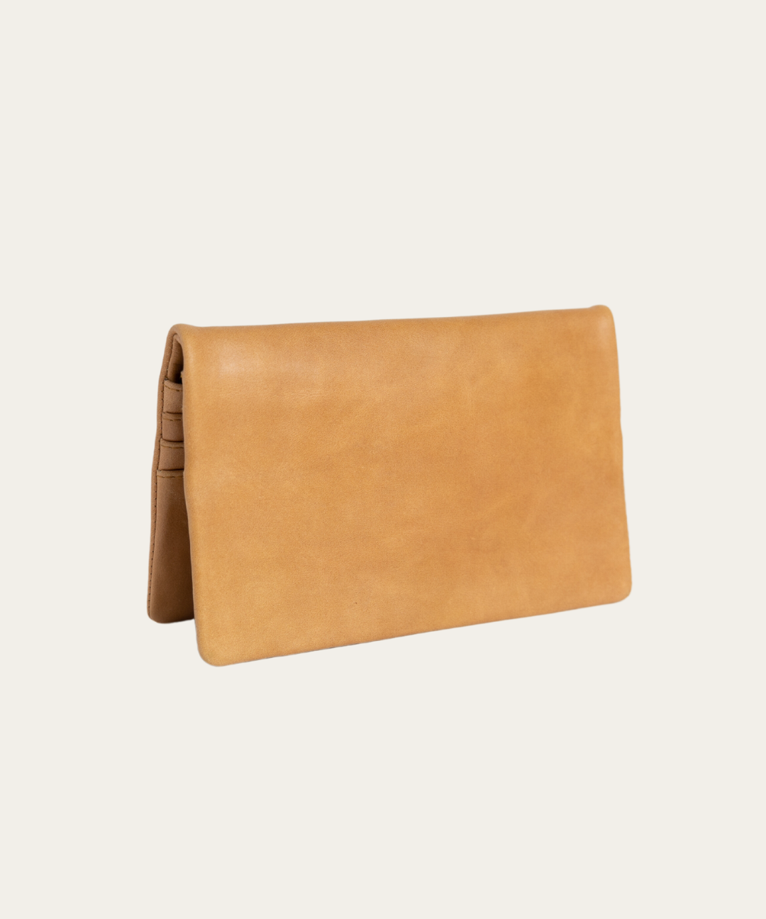 Almond Lenny Wallet - BARE Leather