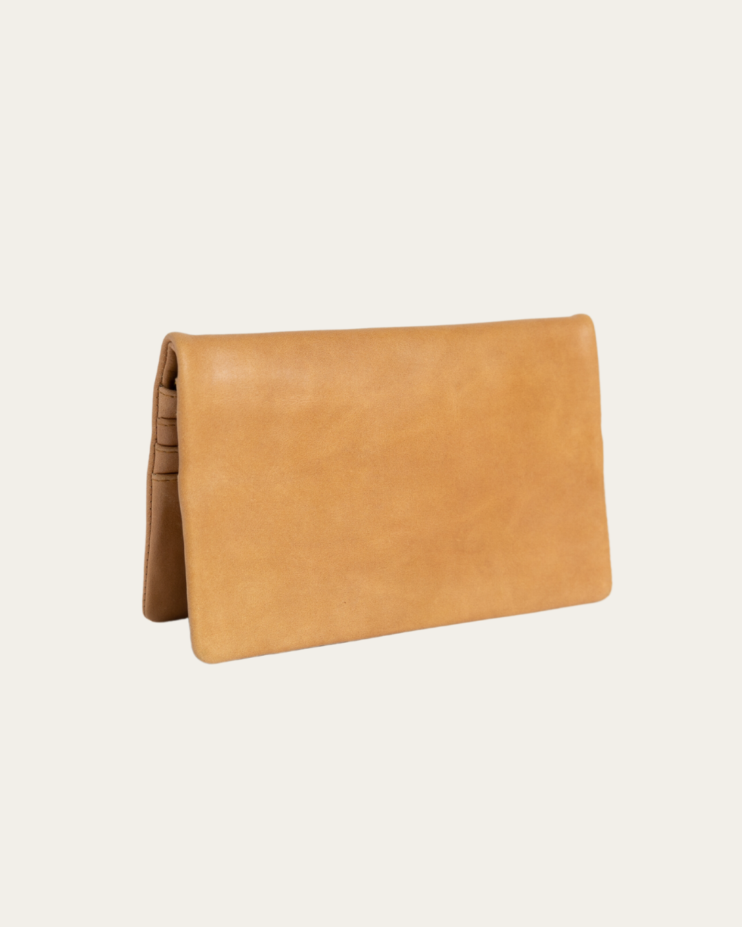 Almond Lenny Wallet - BARE Leather