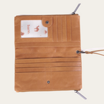 Almond Bare Leather Saffi Wallet