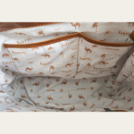 Camel Barcelona Bag - BARE Leather