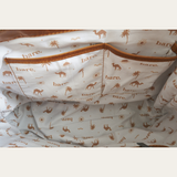 Camel Barcelona Bag - BARE Leather