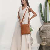 Camel Bare Leather Betty Bag