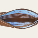 Camel Bare Leather Mangrove Purse