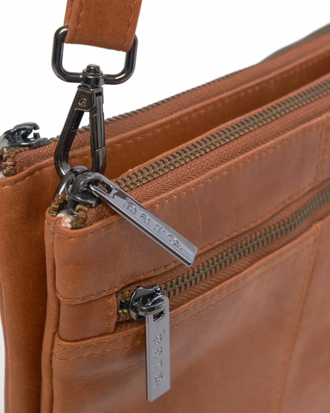 Camel Neve Bag - BARE Leather
