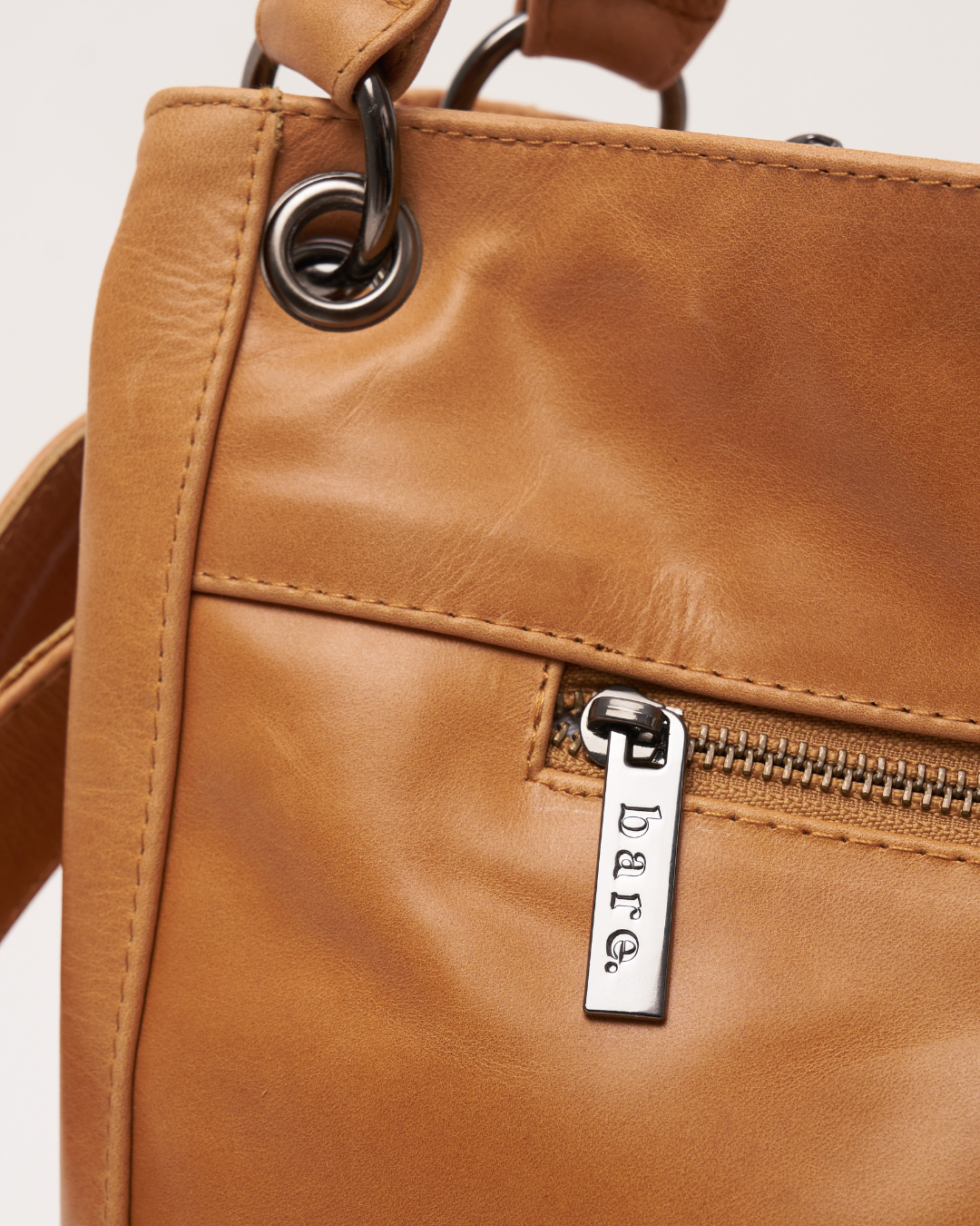 Camel Remy Bag - BARE Leather