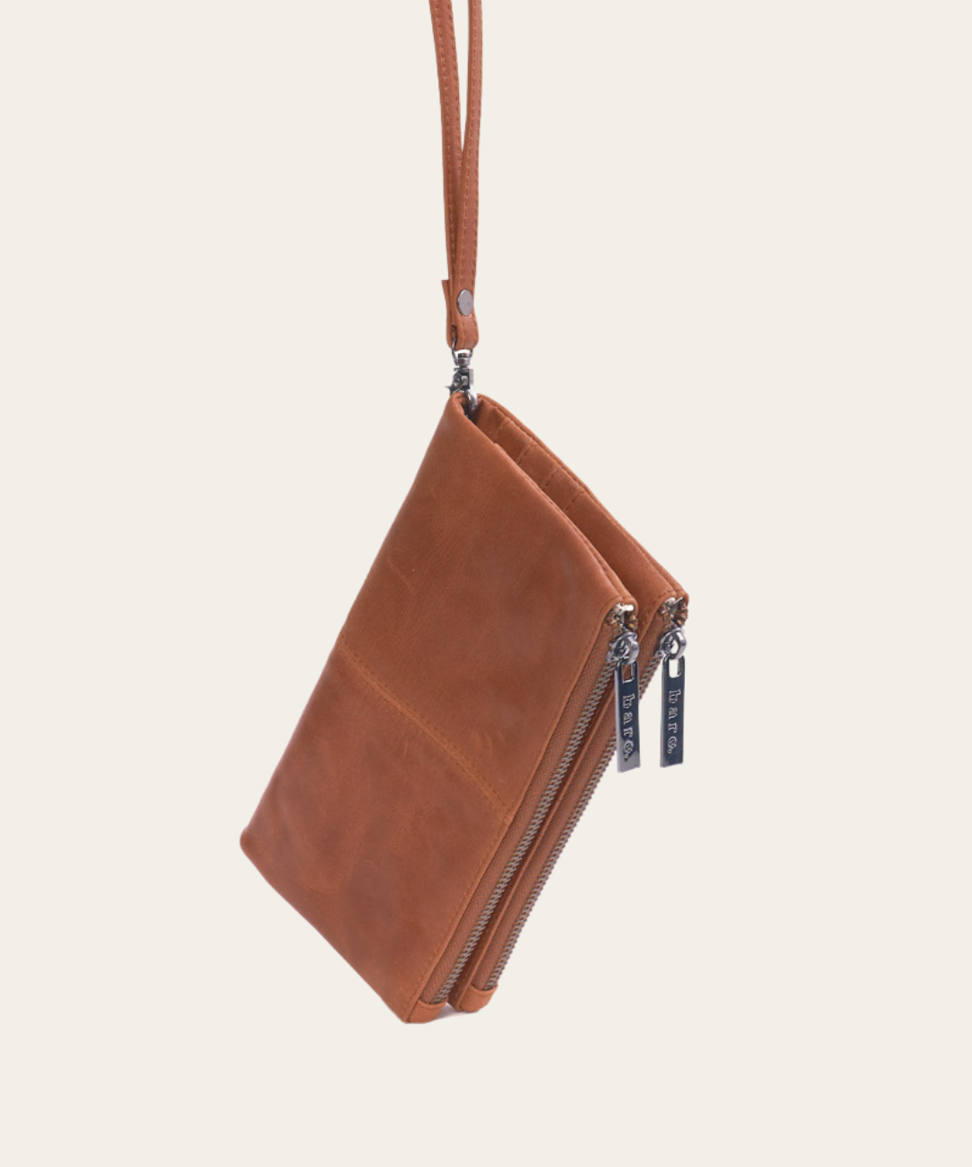 Camel Bare Leather Saffi Wallet
