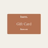 $100 Bare Leather Gift Card