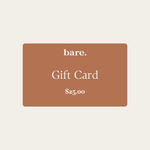 $25 Bare Leather Gift Card