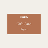 $25 Bare Leather Gift Card