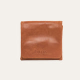Camel Bare Leather Minnie Wallet