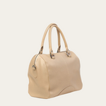 Stone Bare Leather Brooklyn Bag