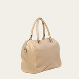 Stone Bare Leather Brooklyn Bag