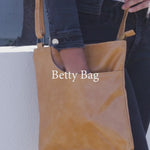 Almond Bare Leather Betty Bag