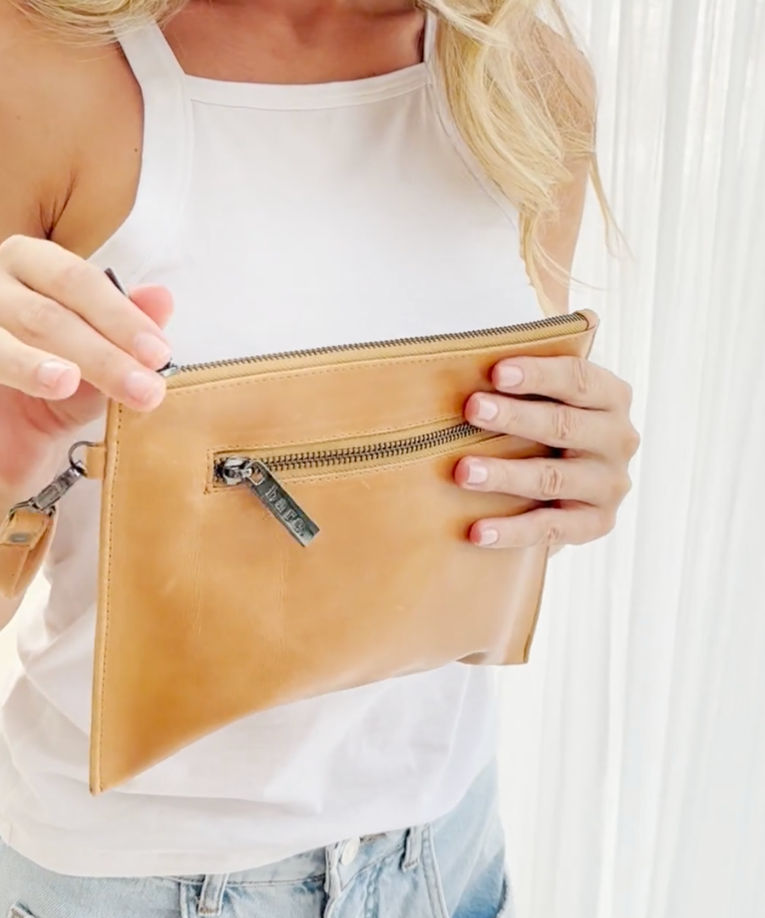 Coco Clutch - BARE Leather