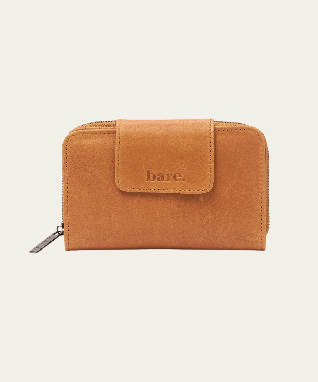 Almond Bare Leather Jorja Wallet 