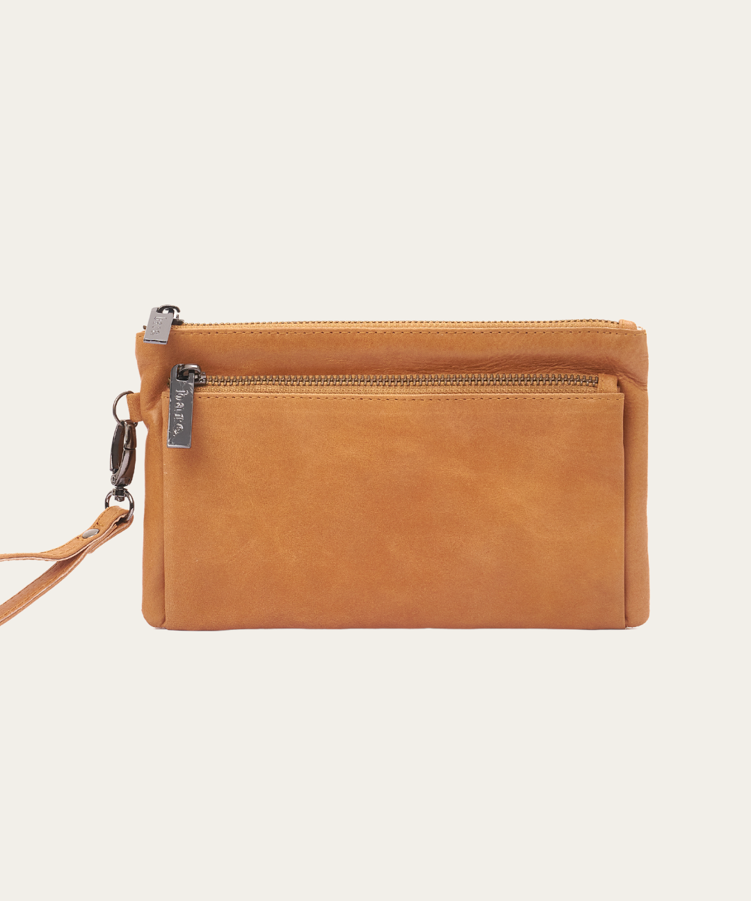 Almond Bare Leather Mangrove Purse