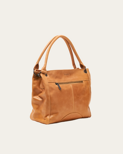 Almond Bare Leather Remy Bag