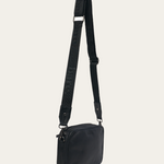 Black Bare Leather Esme Bag 