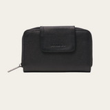 Black Bare Leather wallet Jorja Wallet 