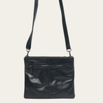 Black Bare Leather Neve Bag