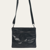Black Bare Leather Neve Bag