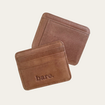 Camel Bare Leather Card wallet