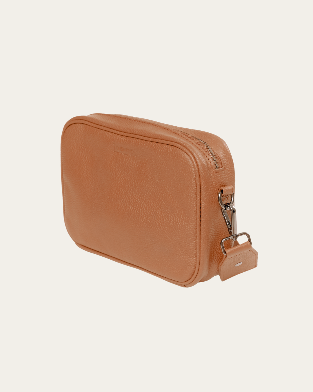 Camel Bare Leather Esme Bag