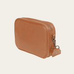 Camel Bare Leather Esme Bag