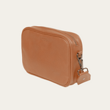 Camel Bare Leather Esme Bag