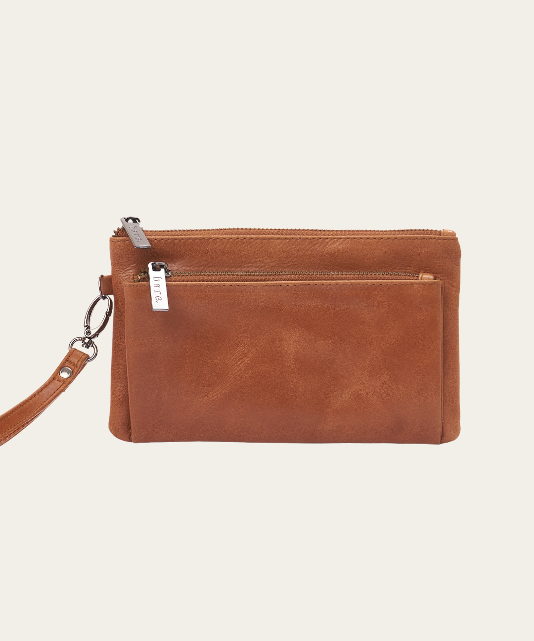 Camel Bare Leather Mangrove Purse