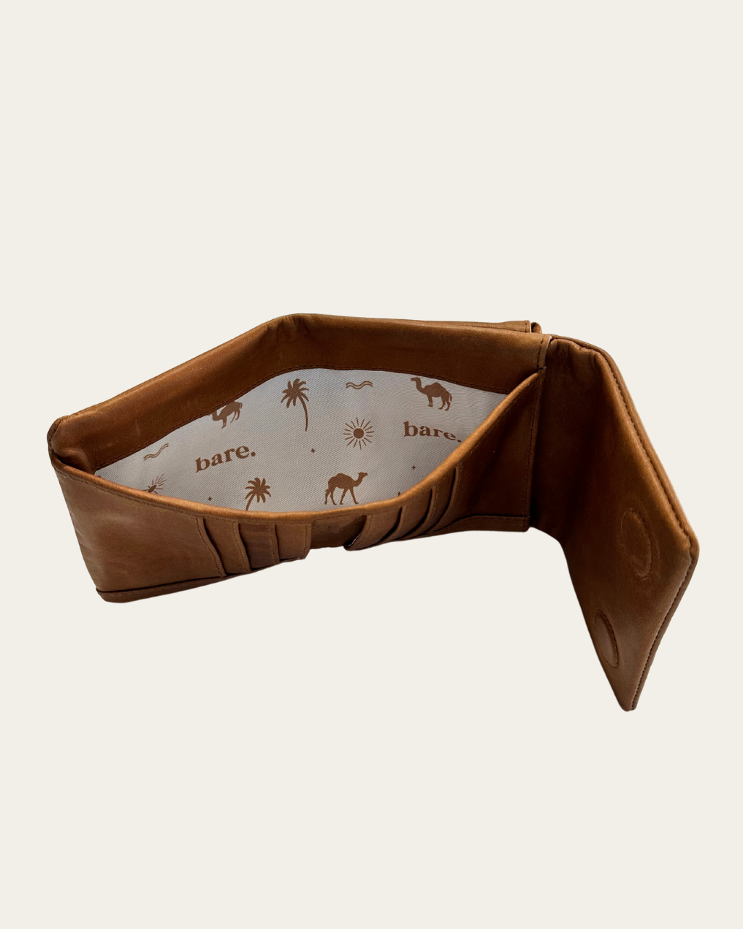 Camel Minnie Purse - BARE Leather