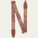 Camel Bare Leather Nylon Strap 