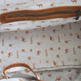 Camel Weekender Bag - BARE Leather