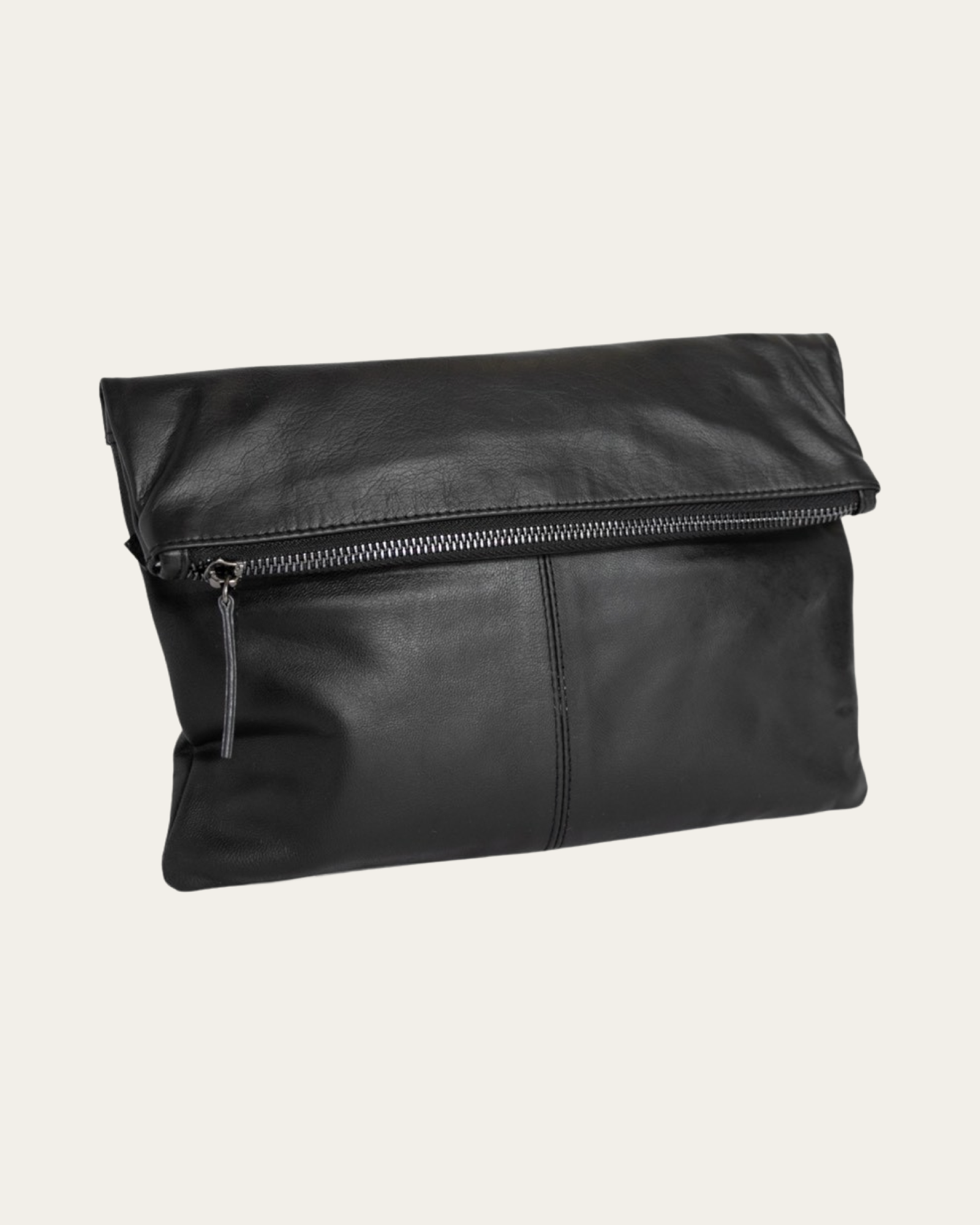 Foldover Clutch - BARE Leather