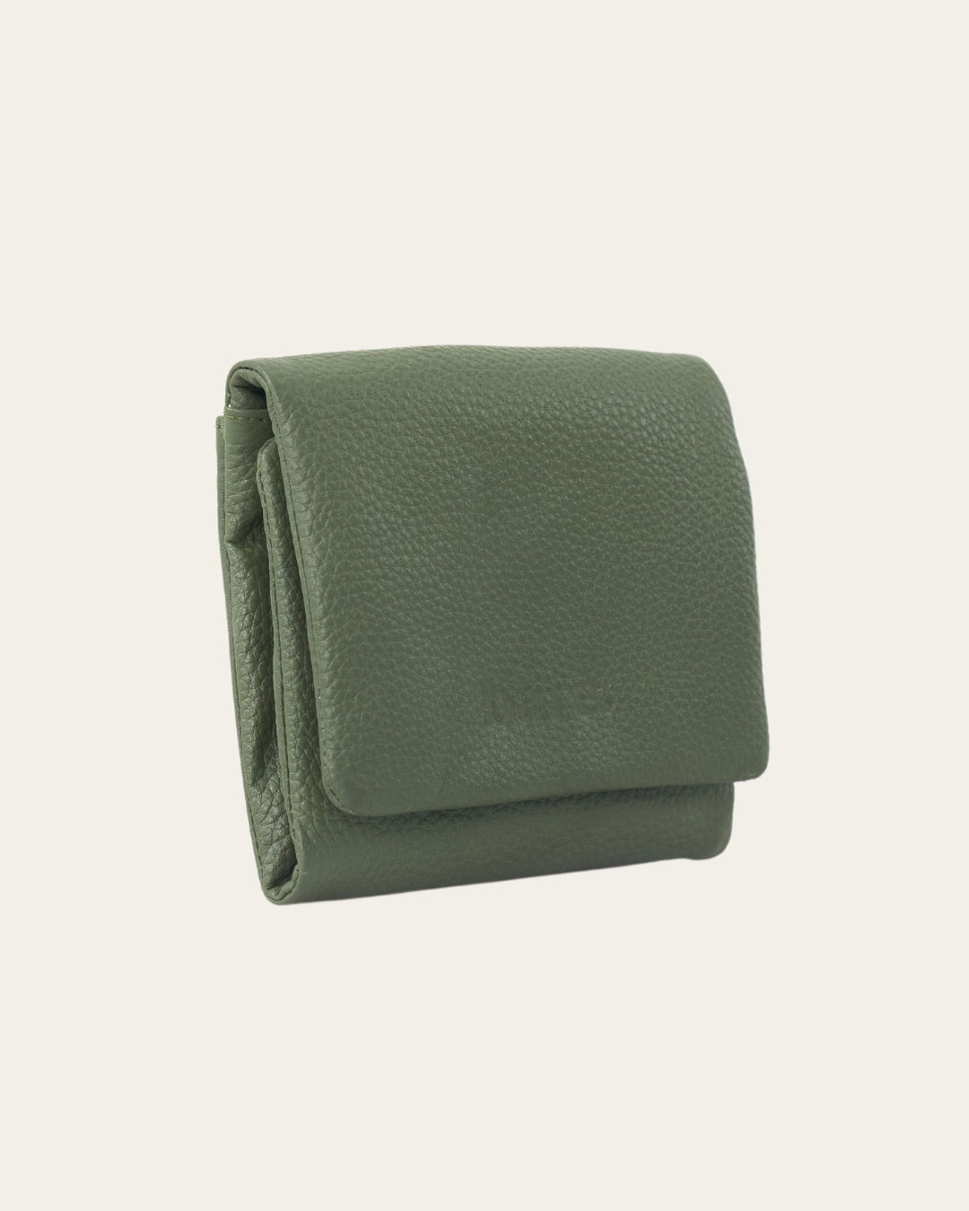 Olive Bare Leather Minnie Purse