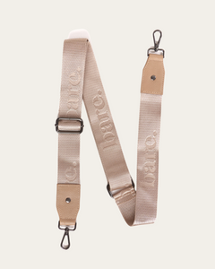 Stone Bare Leather Nylon Strap 