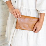 Camel Lenny Wallet -BARE Leather